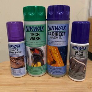 Nikwax waterproofing solutions